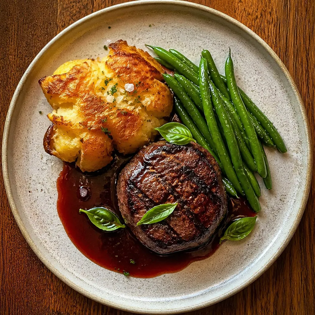 Grilled center cut filet