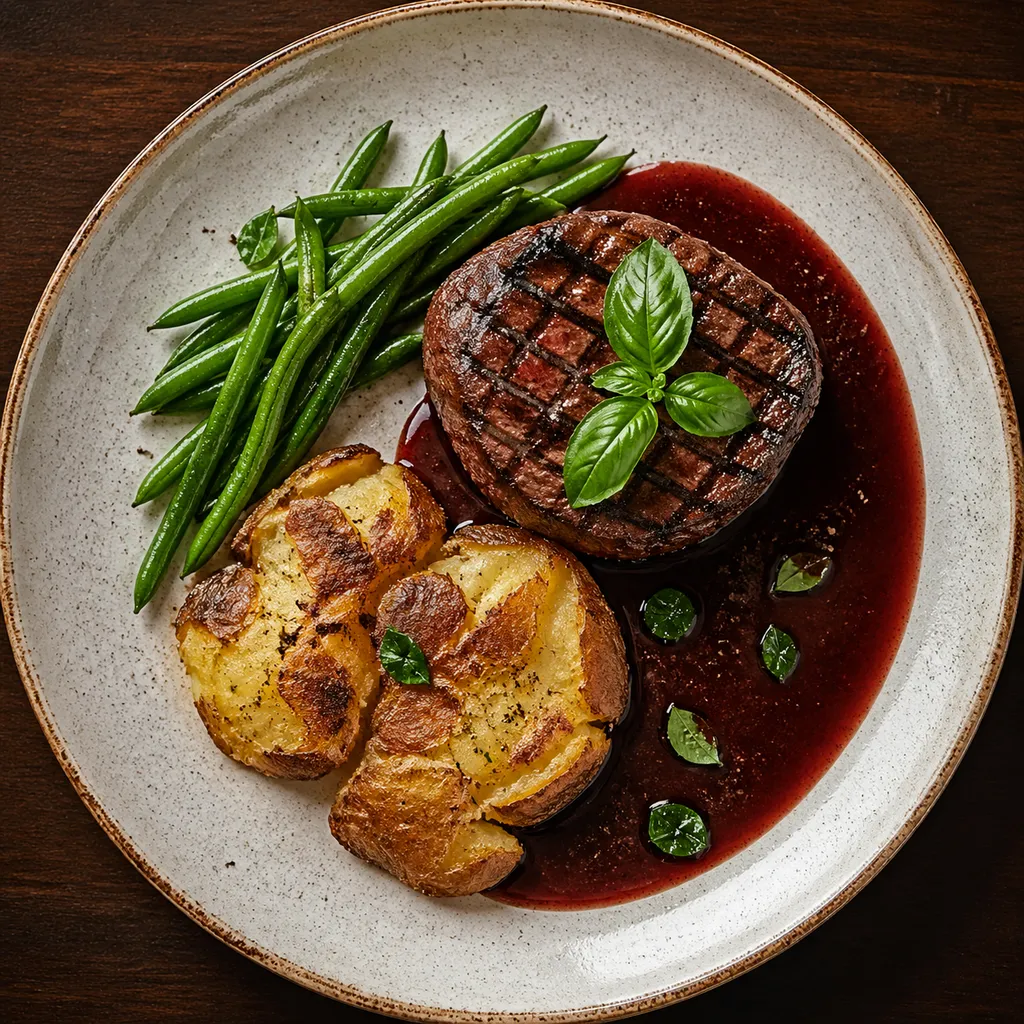 Grilled center cut filet
